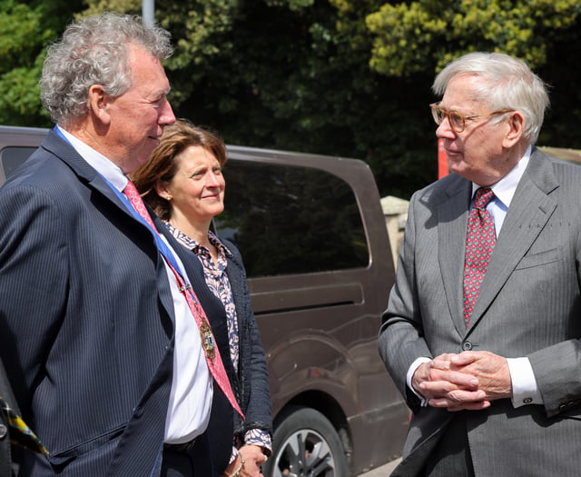 Royal visit: Penzance welcomes Duke of Gloucester
