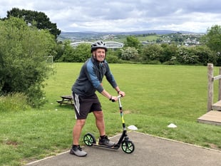 Teacher steps up training for record breaking Australia adventure