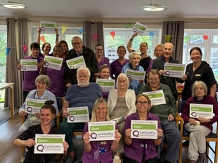 Care home praised for providing good standard of care