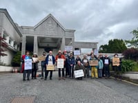 Truro protest against limiting trial by jury