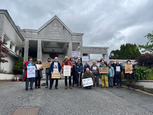 Truro protest against limiting trial by jury