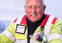 Cortege tribute for Blood Bikes leader