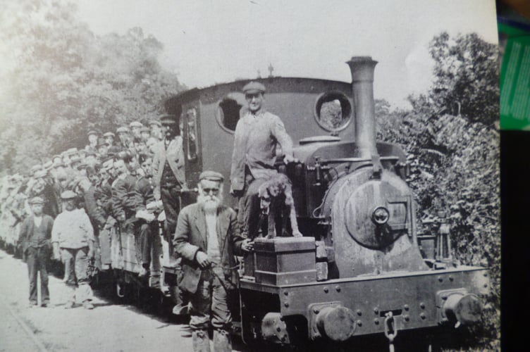 LOCAL historian, photograph collector and Voice reader Barrie Doney has no shortage of pictures and stories from Cornwall’s past, which he shares with Voice Newspaper readers every week. This week’s photograph takes us to an annual trip to the sea.  Barrie says of this photograph: "Pentewan annual Sunday trip en route from St Austell for a day beside the sea, often the only day out they had. Entertainment comprised of a band a picnic tea and games.”