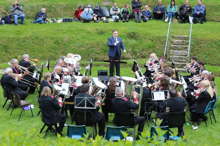 Indian Queens Band at the Pit