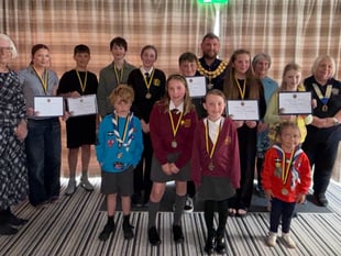 Charity rewards young people for their positive contribution