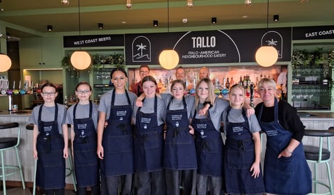 Students serve up tasty feast to showcase hospitality skills