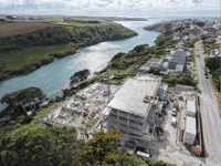 Luxury riverside housing scheme taking shape