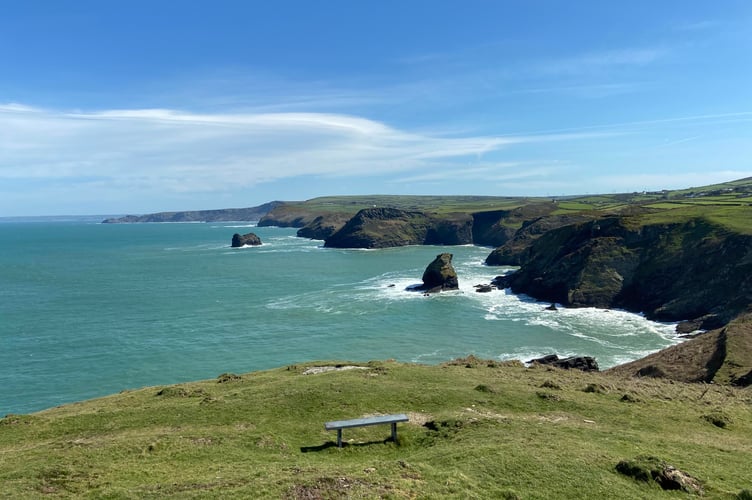 The dramatic coastline to the west of Boscastle in North Cornwall. (Picture: Andrew Townsend)