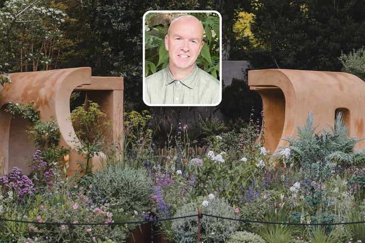 Cornish garden designer Darren Hawkes has struck gold at the world-famous RHS Chelsea Flower Show