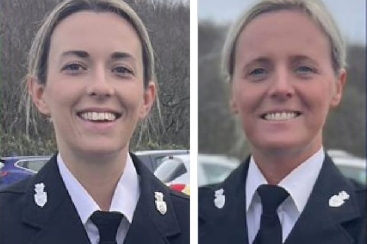 (L-R) PC Jess Lawry and Sgt Katie Jordan