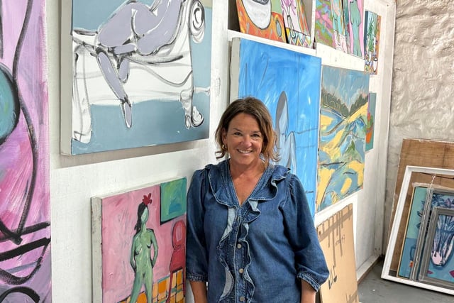Cornish artist's work stars in major movie