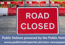 Public Notices: Latest roadworks confirmed by Cornwall Council