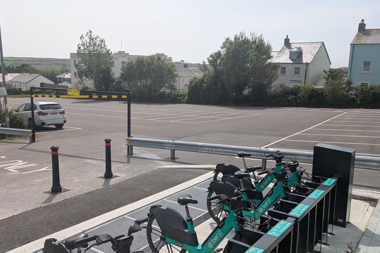 The care home would be built in a part of the car park that has been sectioned off by height barriers (Picture: Warren Wilkins)