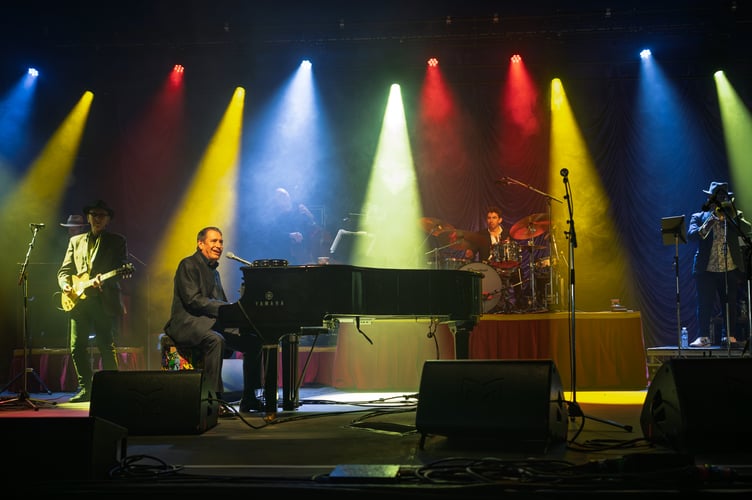 Jools Holland and his Orchestra at the Fisherman's Friends Festival