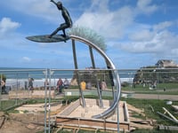 Official unveiling of surf statue rescheduled