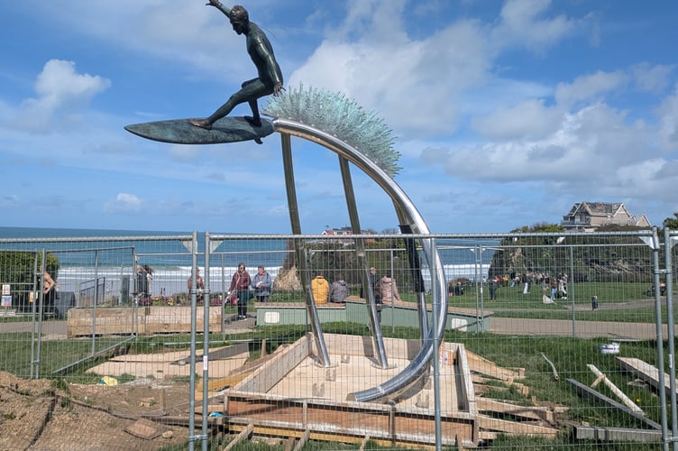 The sculpture has been made by the Morris Singer Foundry where Barbara Hepworth, Henry Moore and Nic Fiddian-Green cast their bronzes (Picture: Warren Wilkins)