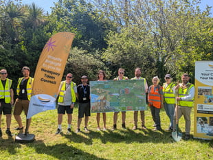 Work underway to build play park