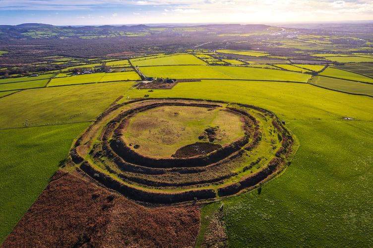 Castle an Dinas (Picture: Cornwall Heritage Trust)