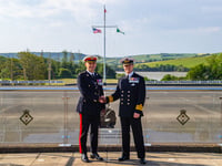 Cornish officer leaves HMS Raleigh for senior Royal Navy role