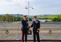 Cornish officer leaves HMS Raleigh for senior Royal Navy role