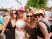 Festivalgoers enjoy rambunctious affair