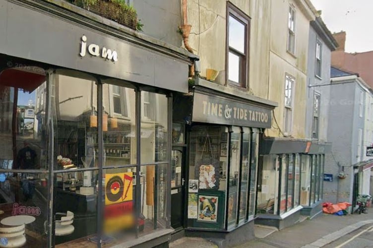 Jam record store, Falmouth high streeet