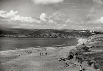 The story of Crantock’s lifeguarding history being told