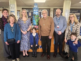 Brunel pupils create standout lighthouse for Guiding Lights Project
