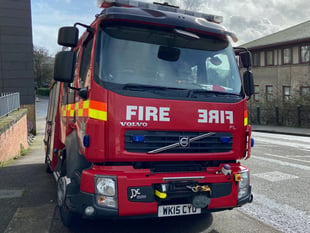 Major response to bungalow blaze
