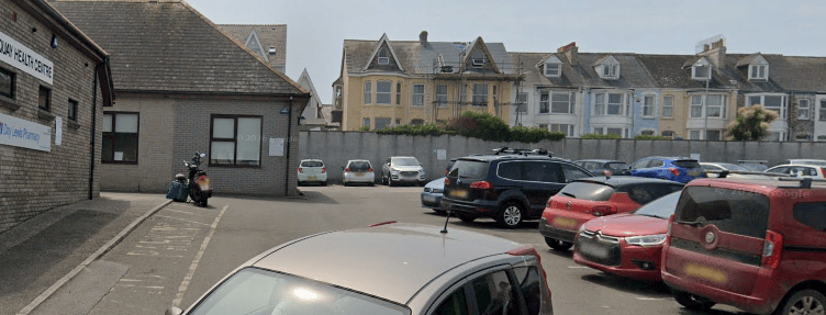Newquay Health Centre car park will be closed for resurfacing work to take place (Picture: Google Street View)