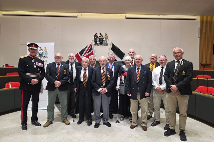 Bill Ryan was recognised for nearly six decades of dedication to grassroots rugby in Saltash, having been one of the founding figures behind the Cornish club