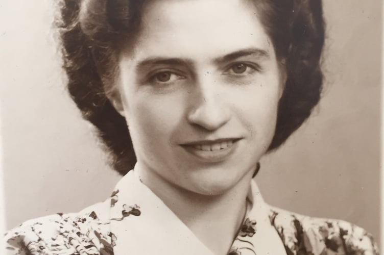 Daniel's widow Megan, pictured around 1947