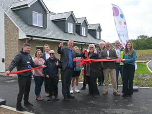 Affordable homes unveiled in Veryan