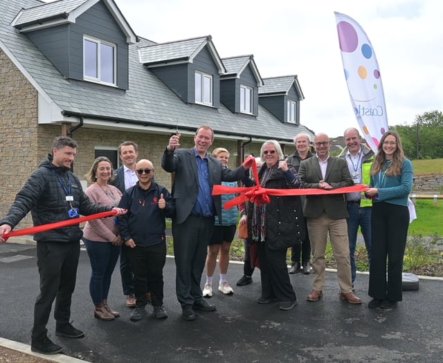 Affordable homes unveiled in Veryan