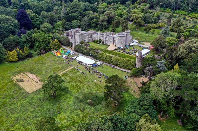 The summer fete will take place in the grounds of Caerhays Castle.