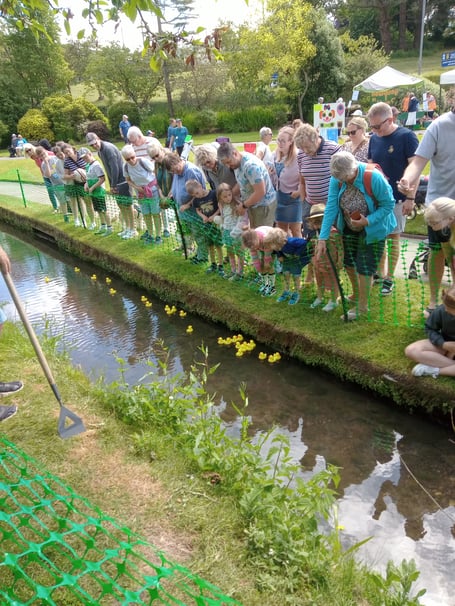 A duck race will be held as part of the fun