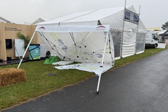 Organisers of the Royal Cornwall Show pulled the plug on Saturday’s event after the Met Office issued a yellow weather warning (Picture: Adrian Jasper)