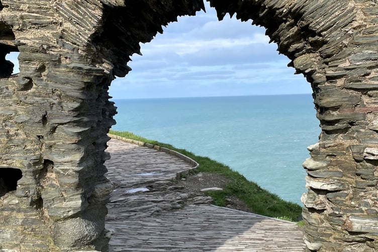 The Tintagel Castle site in North Cornwall will forever be linked with the legend of King Arthur. (Picture: Andrew Townsend)