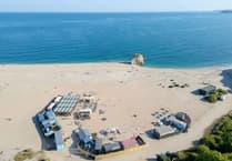 Football fans can watch World Cup matches on the beach in Cornwall