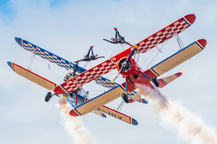 AeroSuperBatics Wingwalkers.