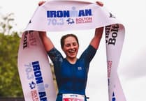 Cornish triathlete celebrates repeat Ironman victory