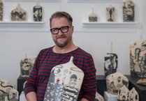 Looe ceramic artist launches unique window film collection