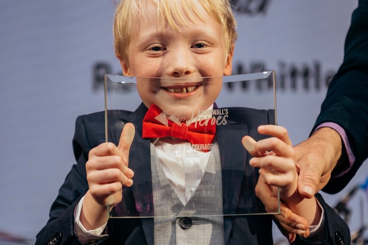 Reuben Whittle, winner of last year's Rewind Radio Child of Courage