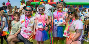 Cornwall's brightest fun run raises £120,000 for charity