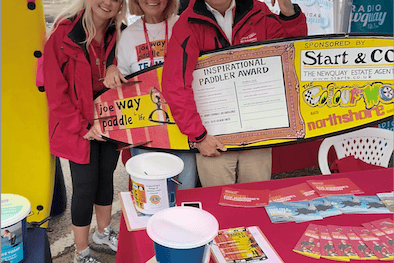 There were lots of trade stands raising funds at the event