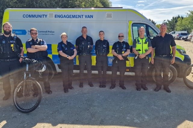 Police observed offroad motorbike usage in Poldice Woods