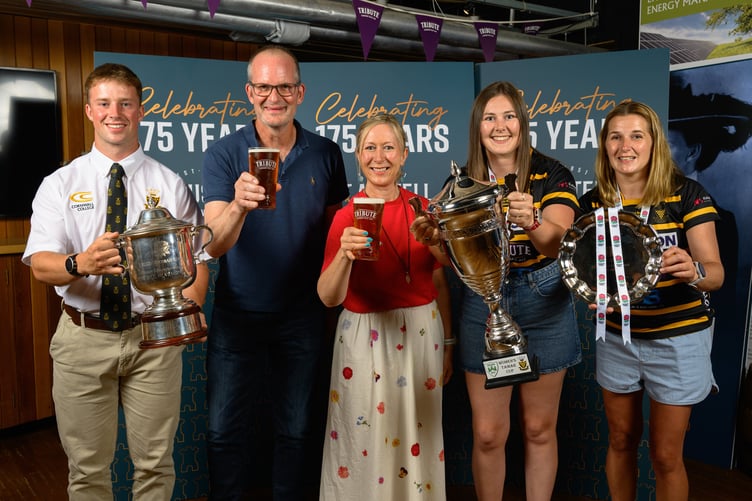 St Austell Brewery raises a glass to Cornwall rugby's historic Twickenham double.