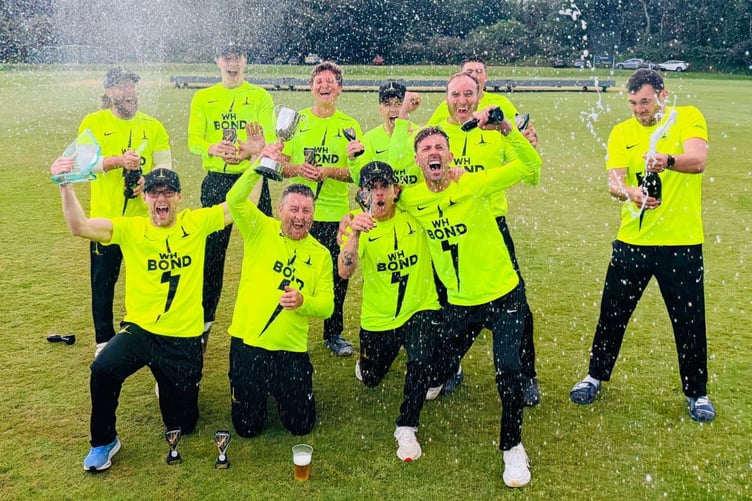 Callington celebrate winning the 2026 Hawkey Cup title.