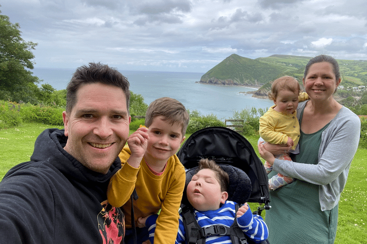 The France family enjoying an outing