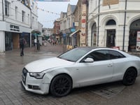 CCTV captures moment car ploughs into parked vehicle 
